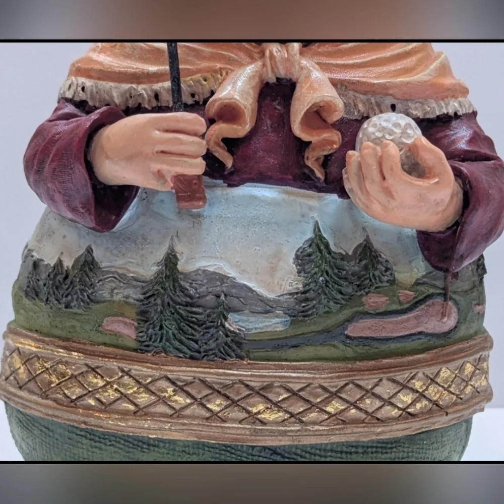🎄 Christmas Sale🎄Lady Golfer grandma Christmas ornament resin